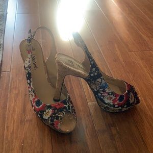 Heels (floral